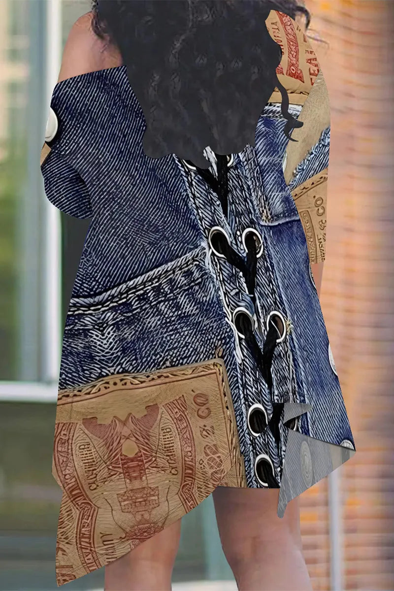 THE "DENIM SLAY" SHORTS SET