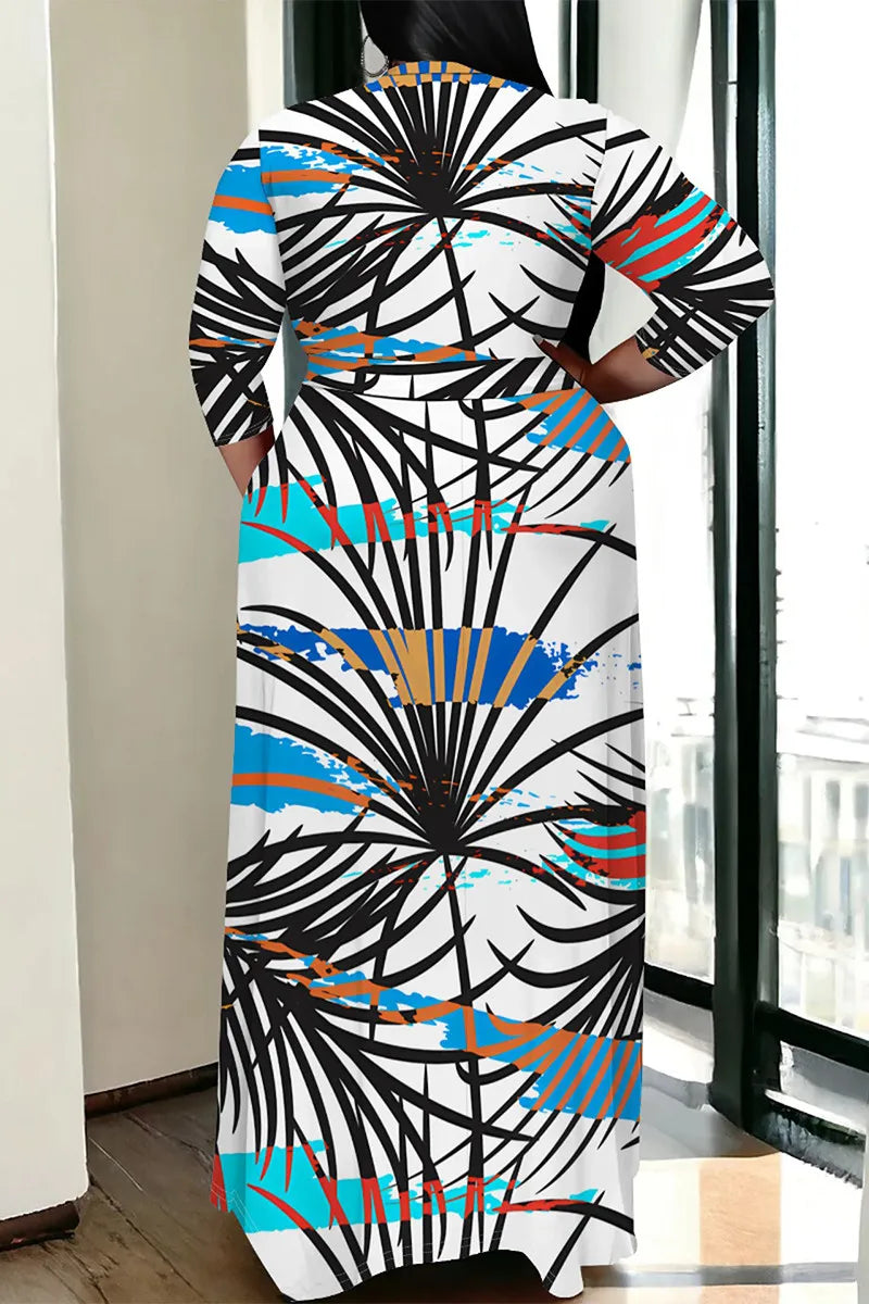 THE "CHAIN OF EVENTS" MAXI DRESS