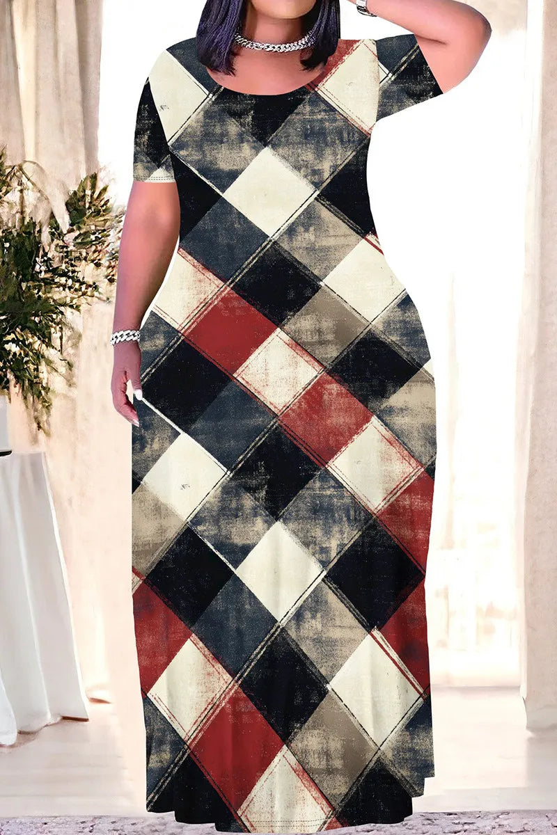 THE "PATCHWORK" MAXI DRESS