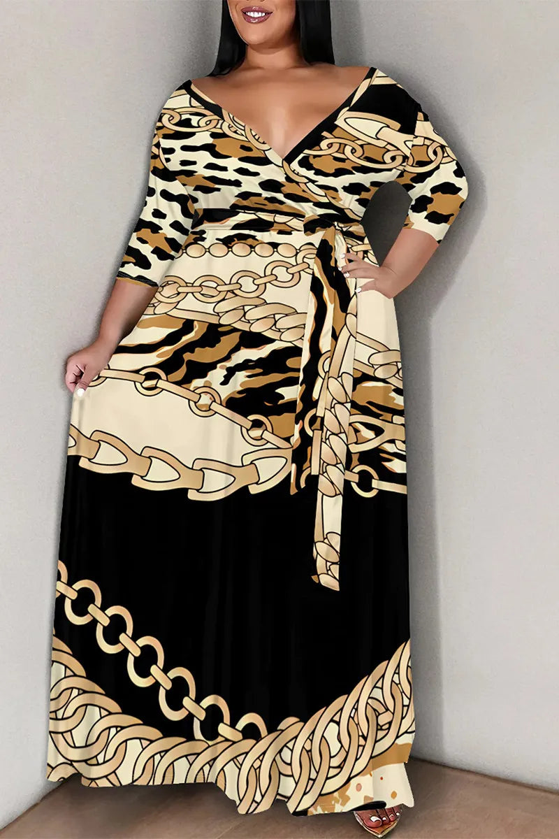 THE "CHAIN OF EVENTS" MAXI DRESS
