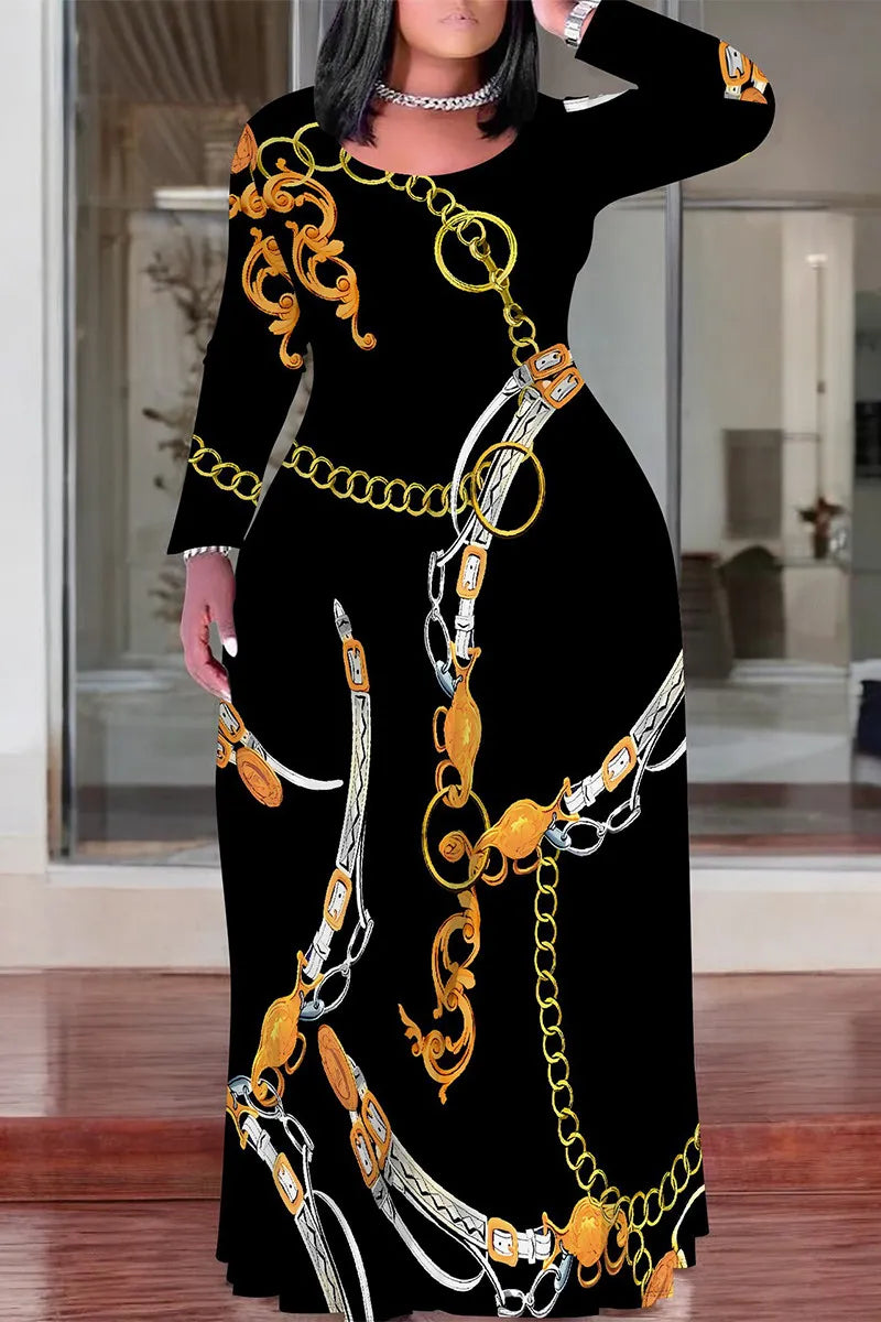THE "UNCHAINED" MAXI DRESS