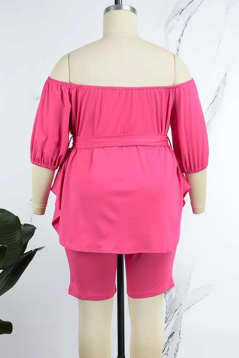 THE "PRETTY IN PINK" SHORTS SET