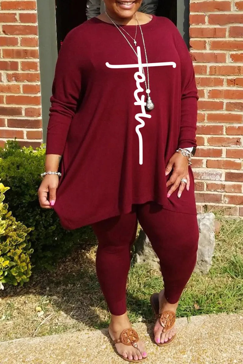 THE "SOLID FAITH" PANTS SET