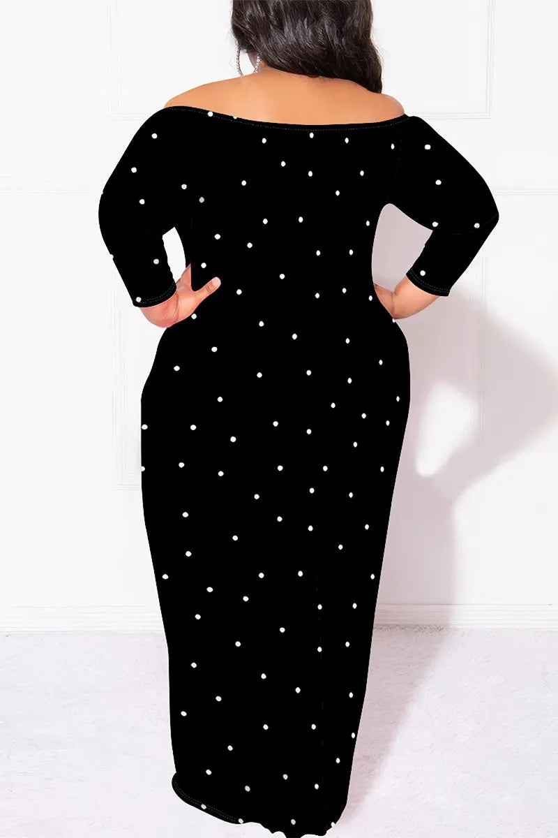 THE "SHIFT SHAPING" MAXI DRESS (no belt)