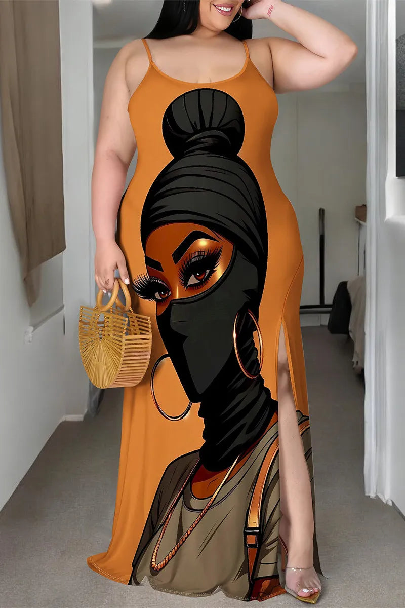THE "EMOTIONAL GANGSTA" MAXI DRESS