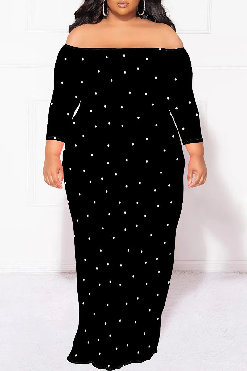 THE "SHIFT SHAPING" MAXI DRESS (no belt)
