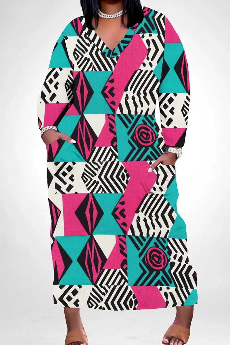 THE "REP YOUR COLORS" MAXI DRESS