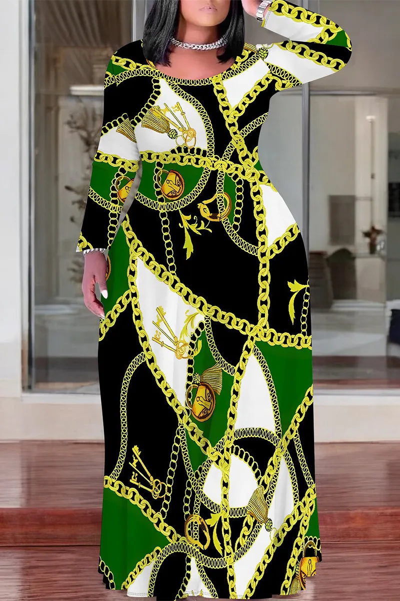 THE "UNCHAINED" MAXI DRESS