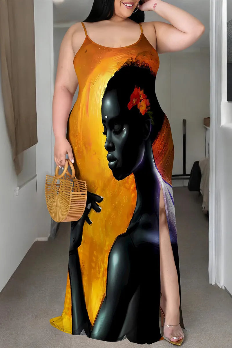 THE "EMOTIONAL GANGSTA" MAXI DRESS