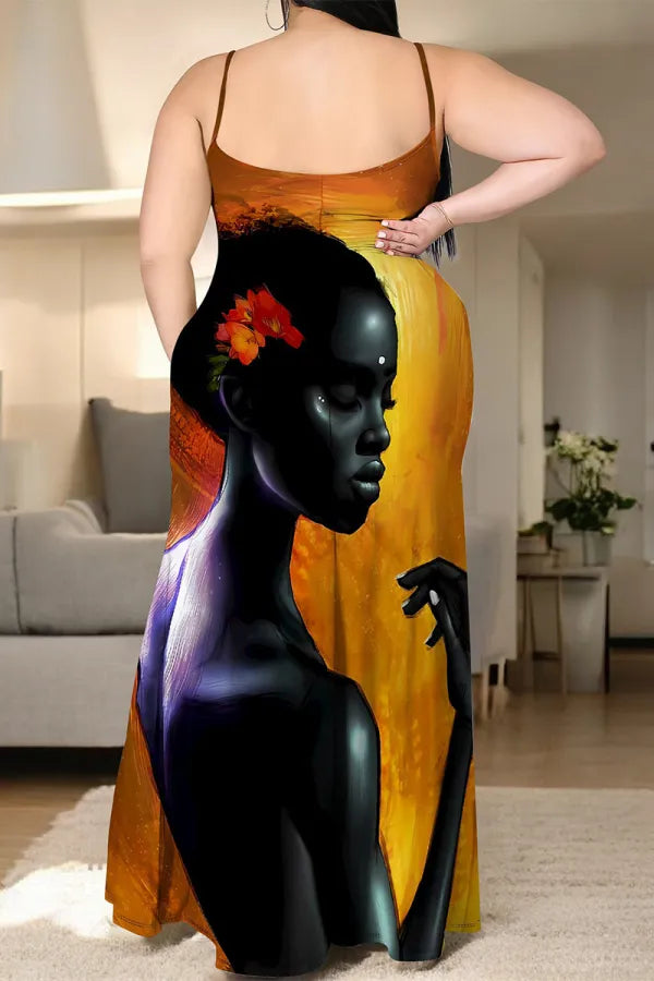 THE "EMOTIONAL GANGSTA" MAXI DRESS