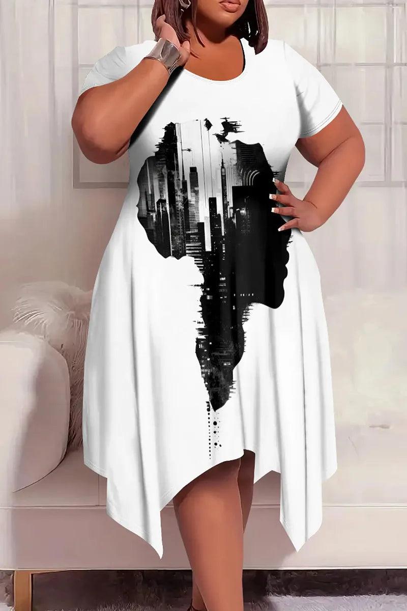 THE "CONTINENTAL MELANIN" MIDI DRESS