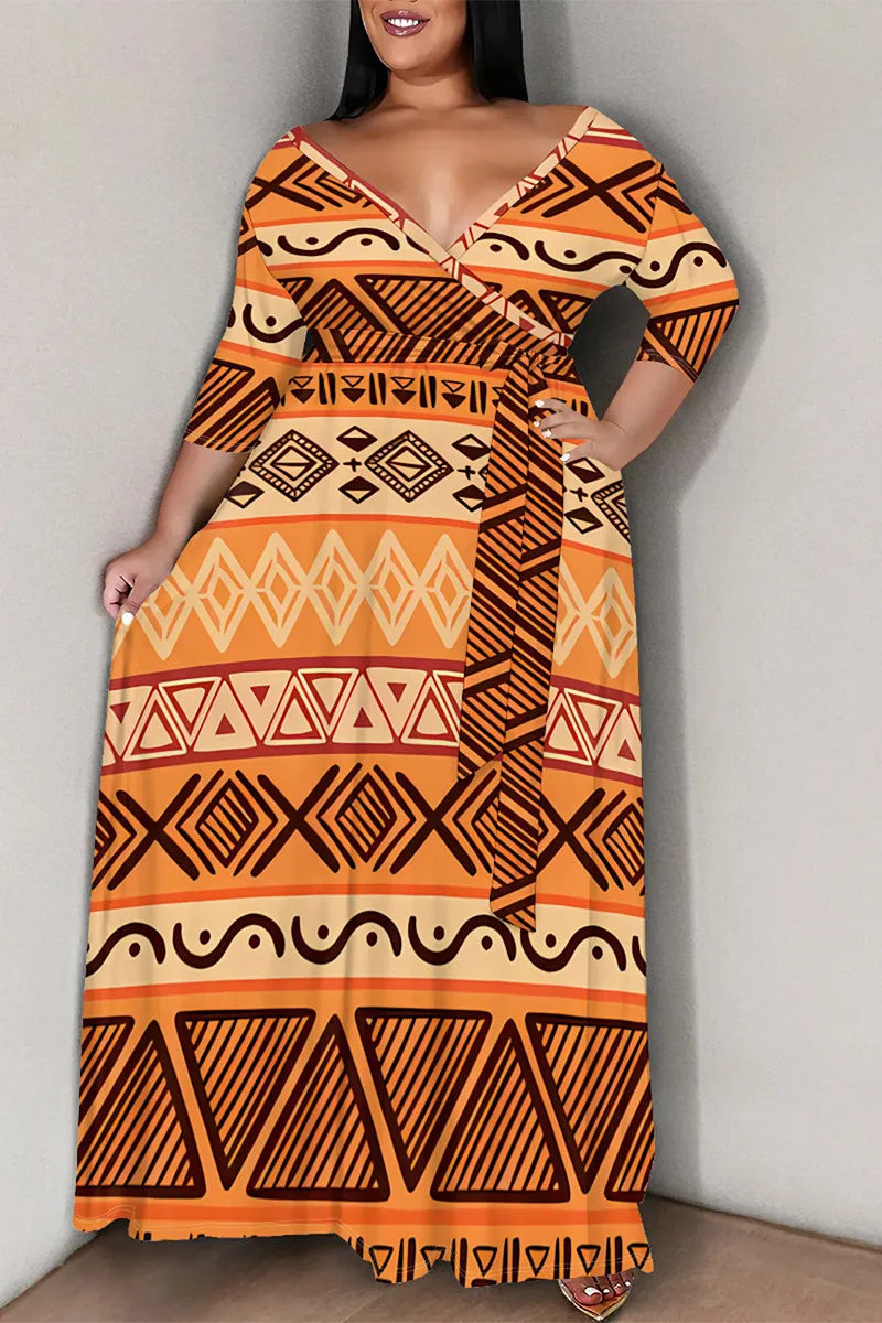 THE "CHAIN OF EVENTS" MAXI DRESS