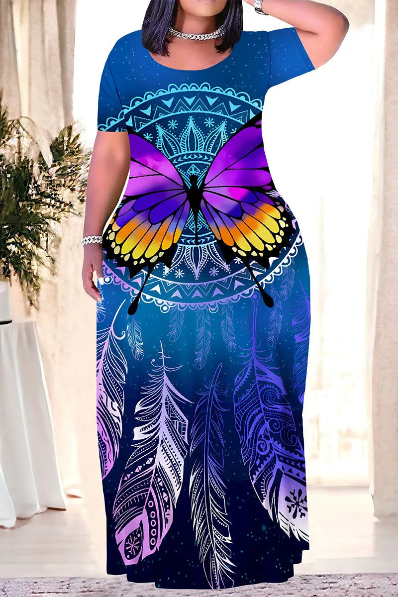 THE "JUNGLE PARTY" MAXI DRESS
