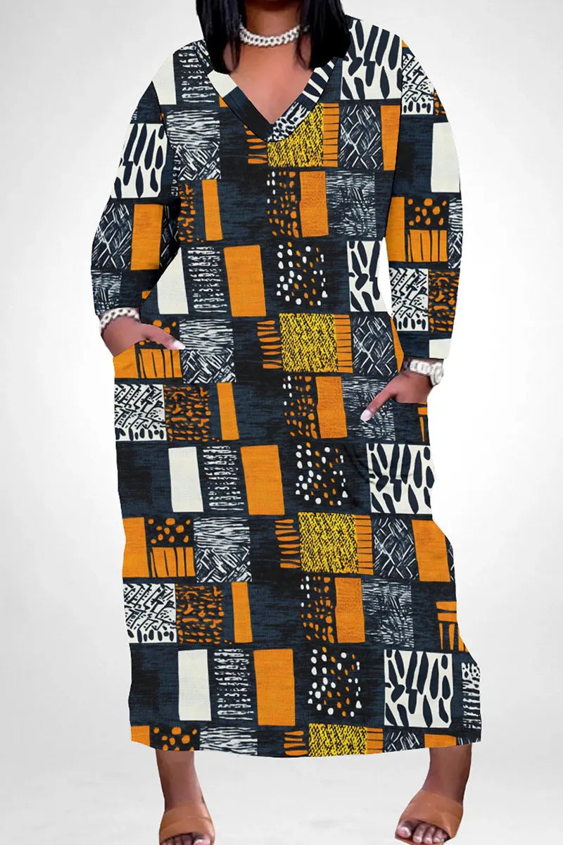 THE "REP YOUR COLORS" MAXI DRESS