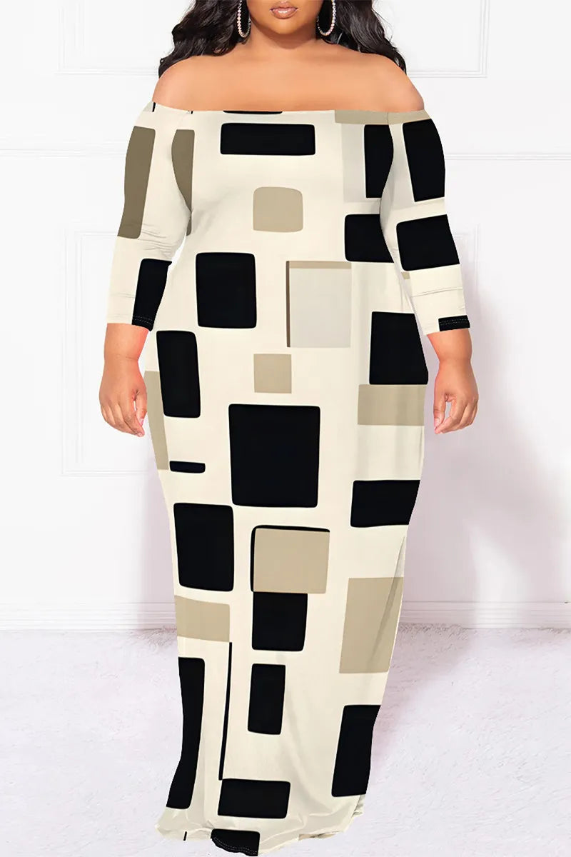 THE "SHIFT SHAPING" MAXI DRESS (no belt)