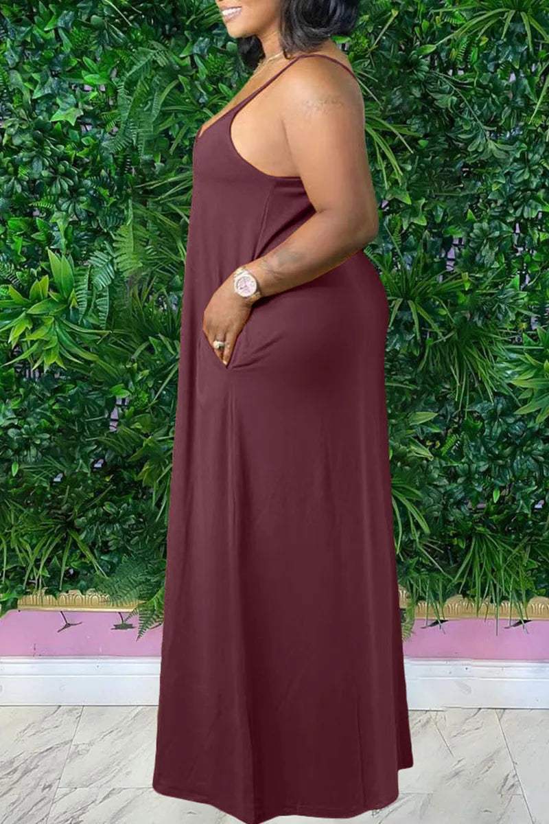 The "Simple & Plain" Maxi Dress