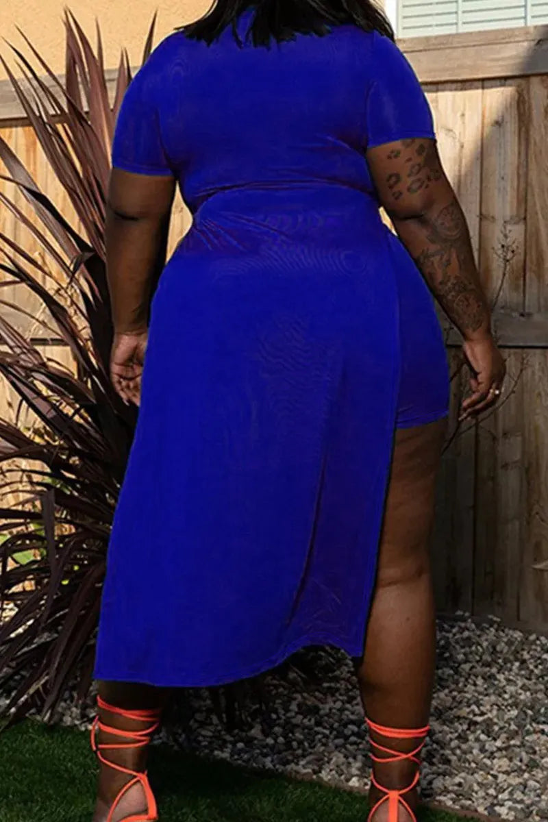 THE "BLUE JUICE" SHORTS SET