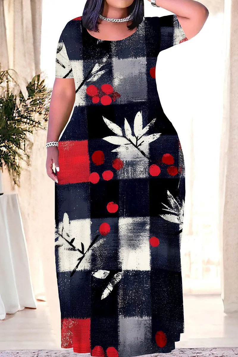 THE "PATCHWORK" MAXI DRESS