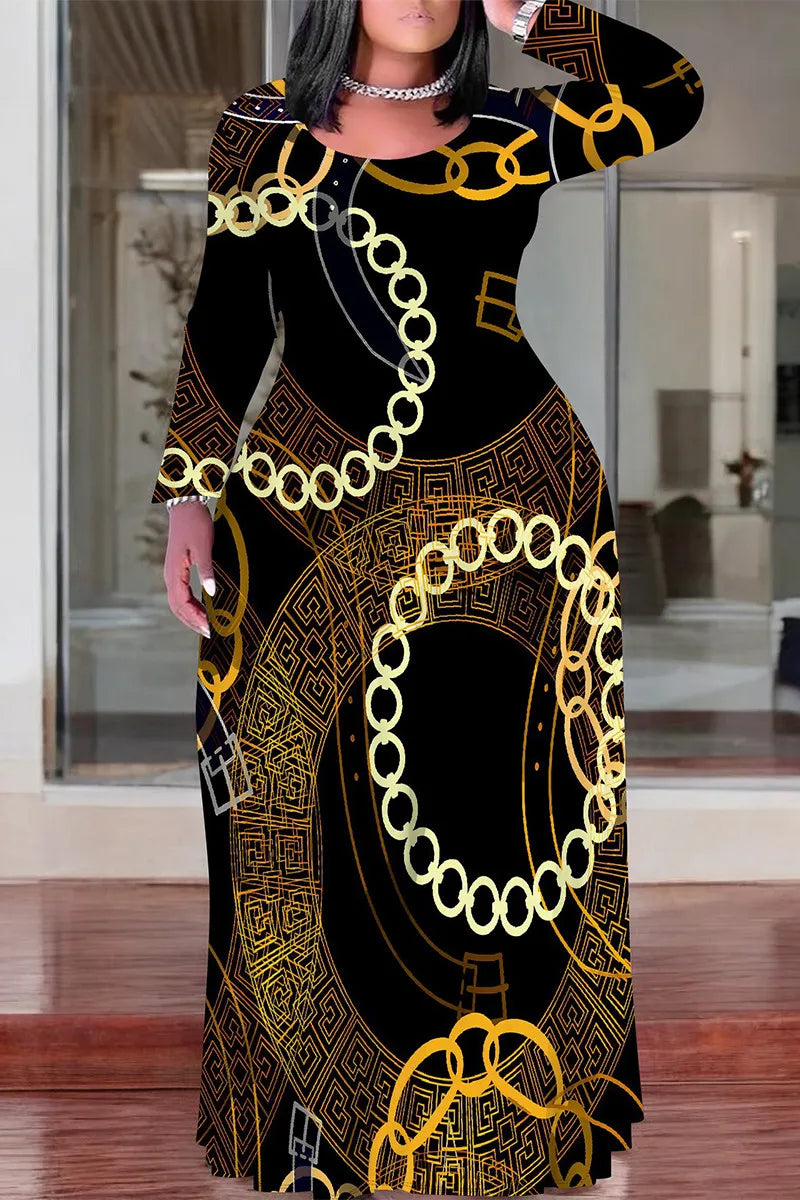 THE "UNCHAINED" MAXI DRESS