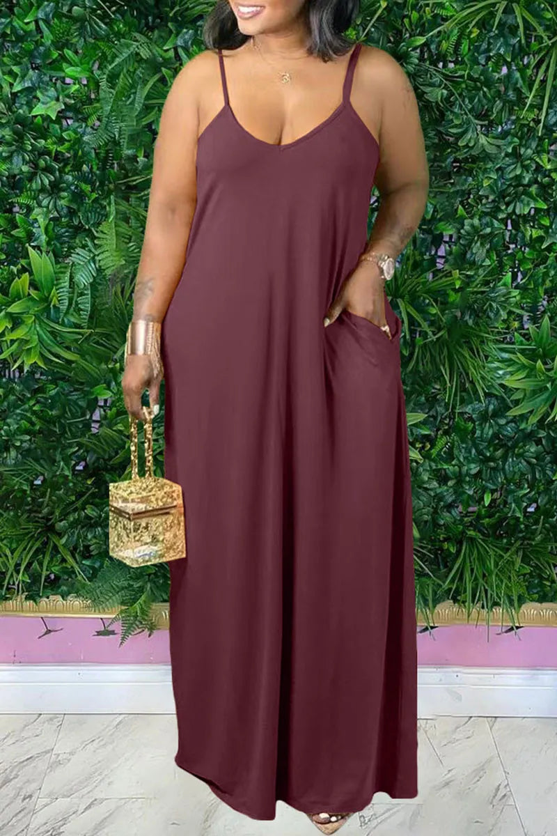 The "Simple & Plain" Maxi Dress