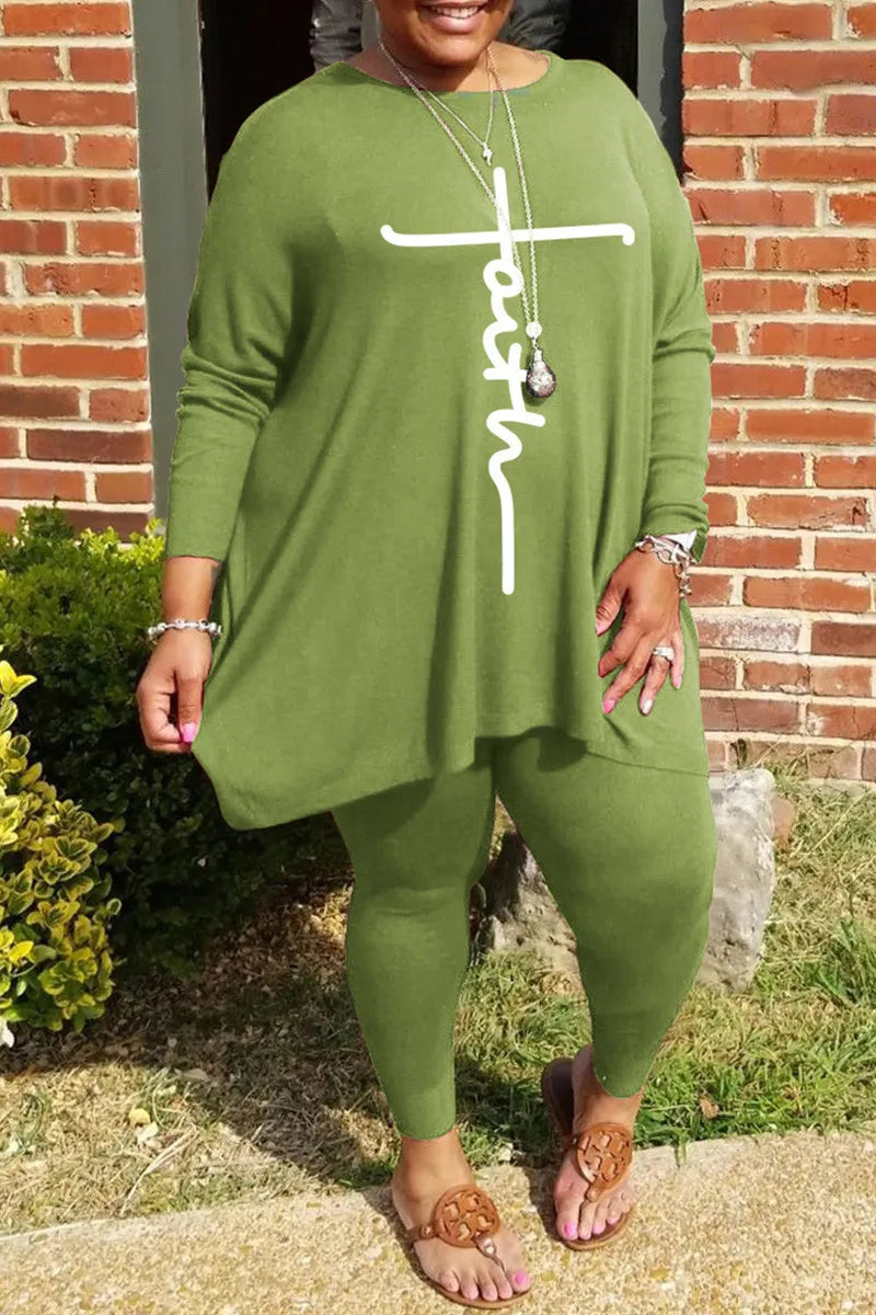 THE "SOLID FAITH" PANTS SET