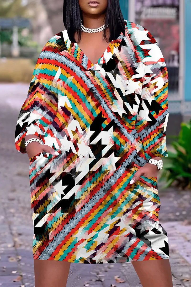 THE "CREATIVE PLAIDS" MIDI DRESS