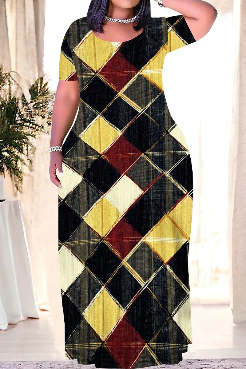 THE "PATCHWORK" MAXI DRESS
