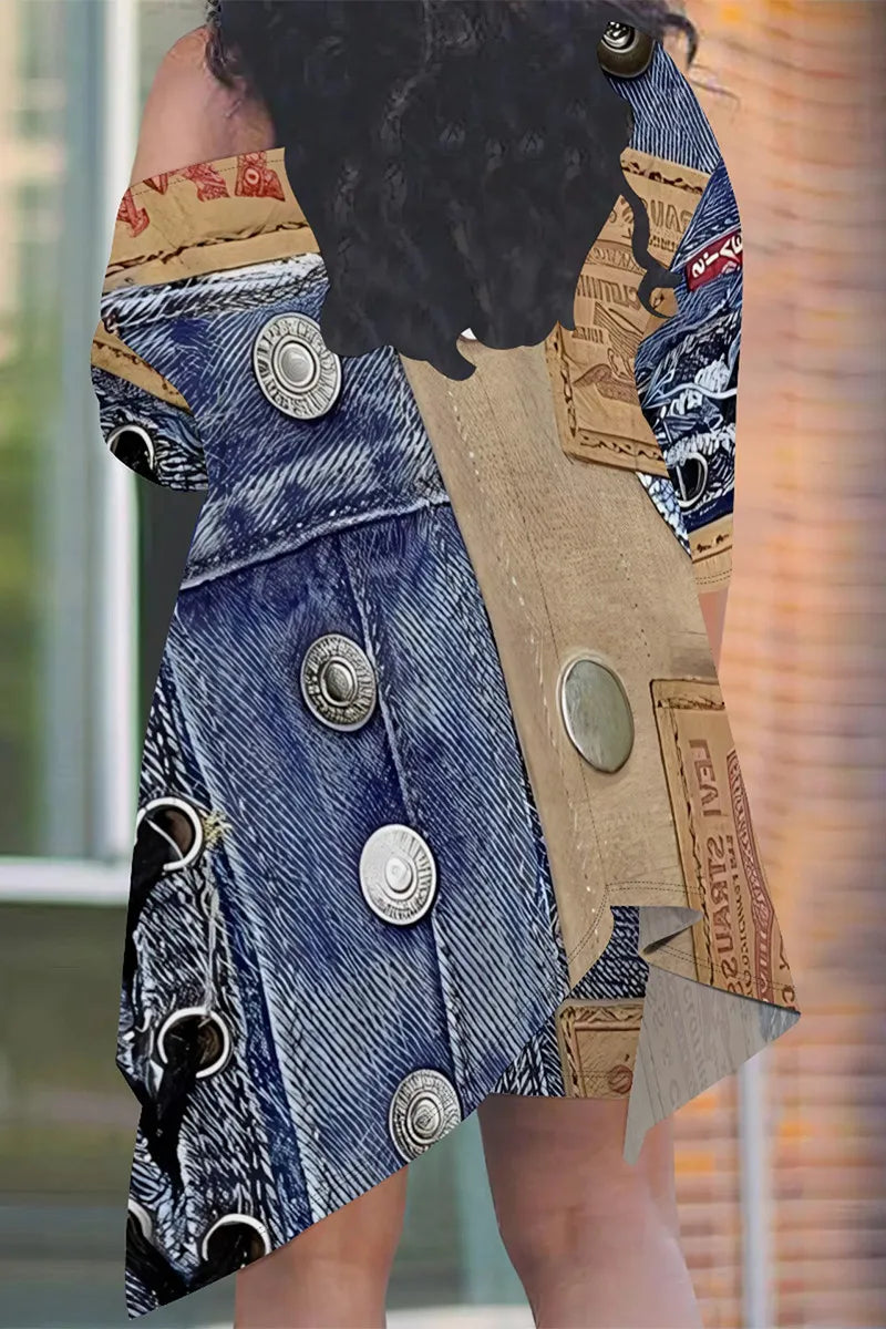 THE "DENIM SLAY" SHORTS SET