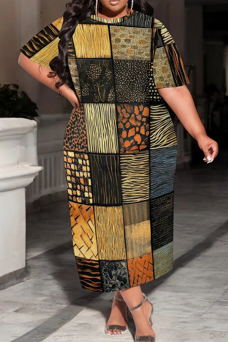 THE "QUILTED CUTIE" MAXI DRESS