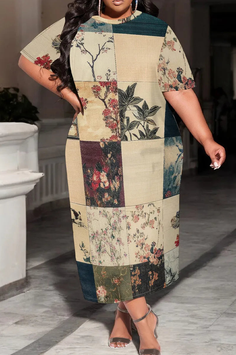 THE "QUILTED CUTIE" MAXI DRESS