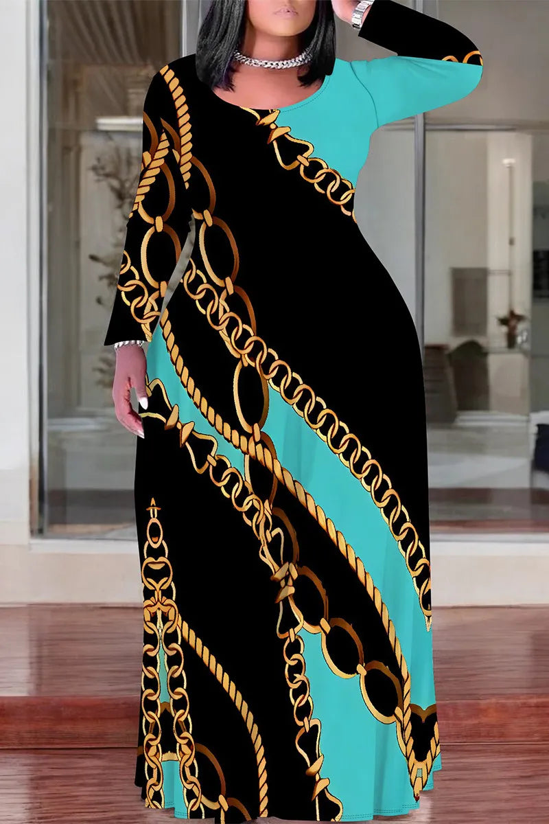 THE "UNCHAINED" MAXI DRESS