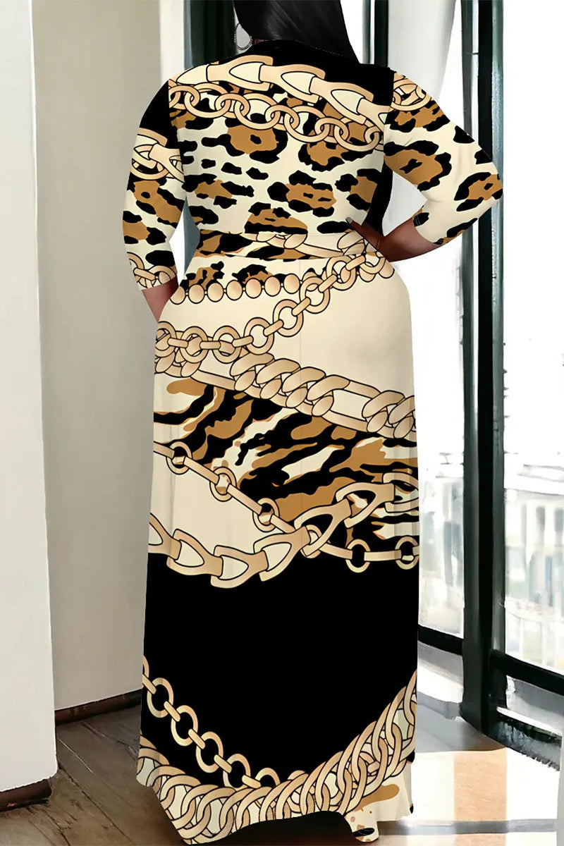 THE "CHAIN OF EVENTS" MAXI DRESS