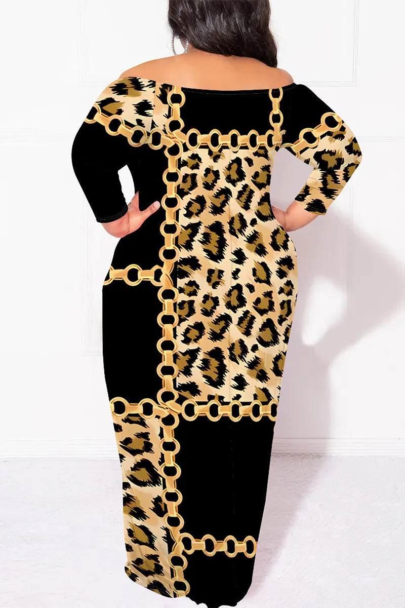 THE "SHIFT SHAPING" MAXI DRESS (no belt)