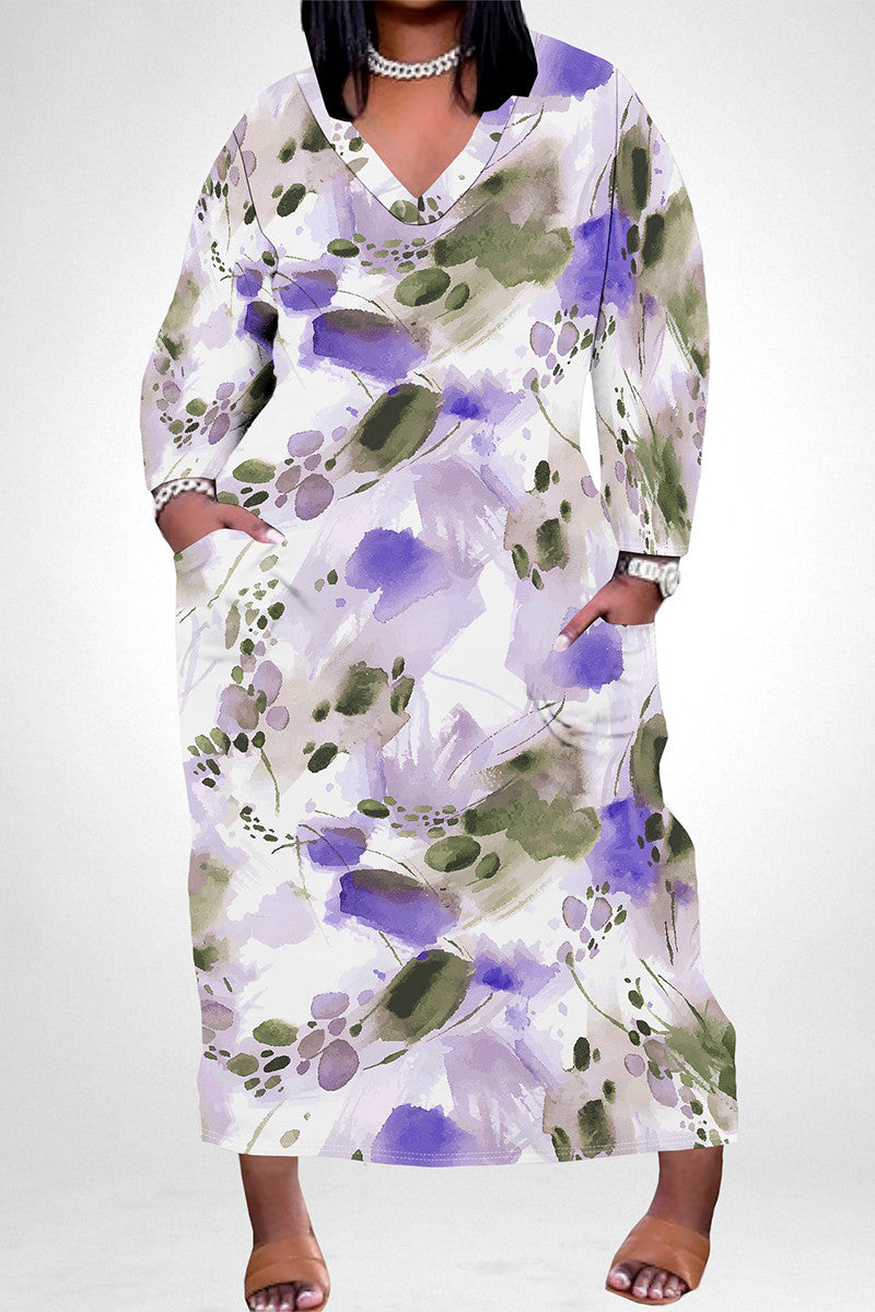 THE "FLOWER PATCH" MAXI DRESS