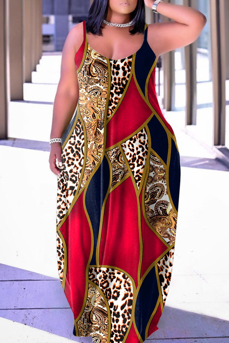 THE "COLORING IN THE WILDERNESS" MAXI DRESS