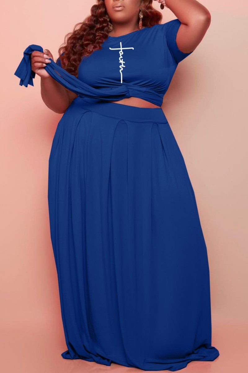 THE "COLOR OF FAITH" SKIRT SET