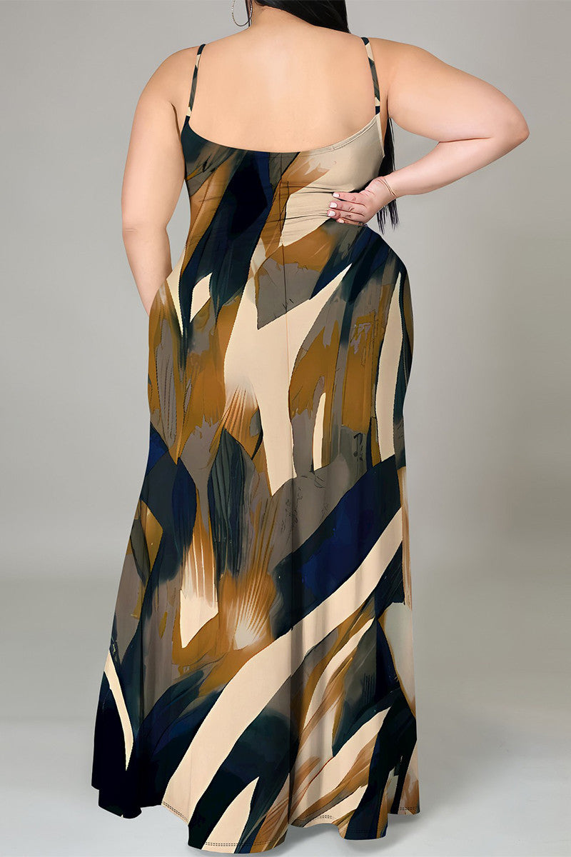 THE "GREEN PASTURES" MAXI DRESS