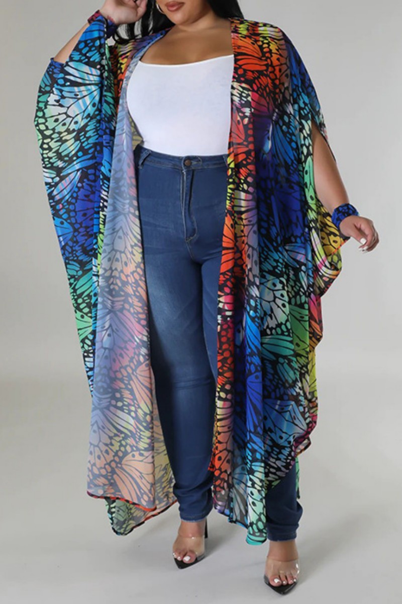 THE "BUTTERFLY WINGS" CARDIGAN