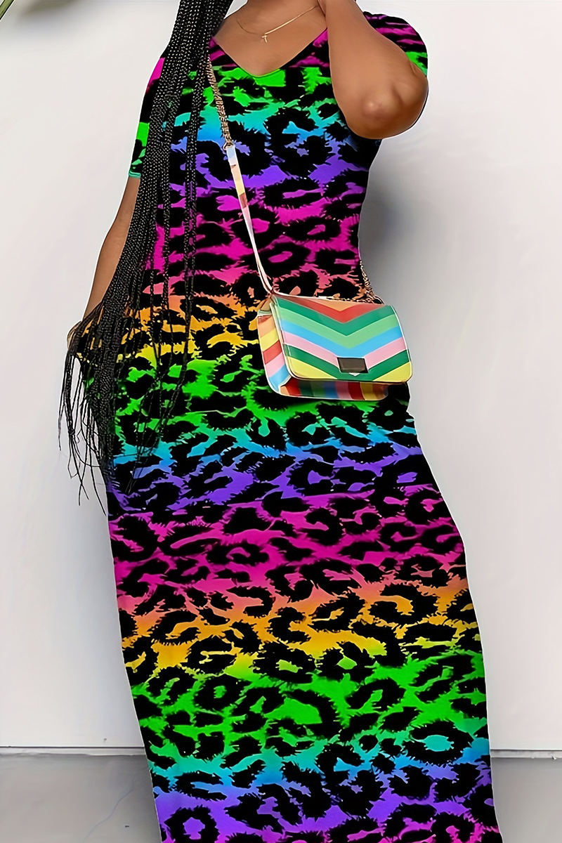 THE "WILD COLORS" MAXI DRESS