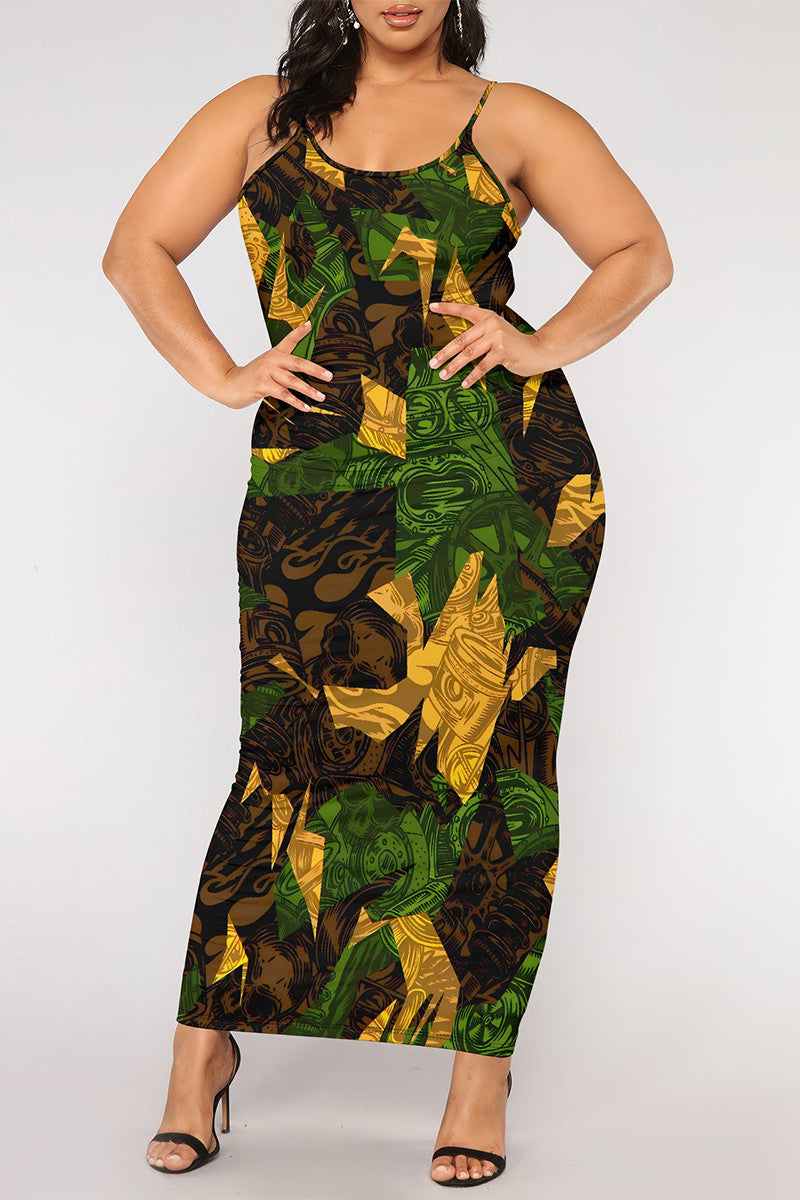 THE "JUNGLE PRINCESS" MAXI DRESS