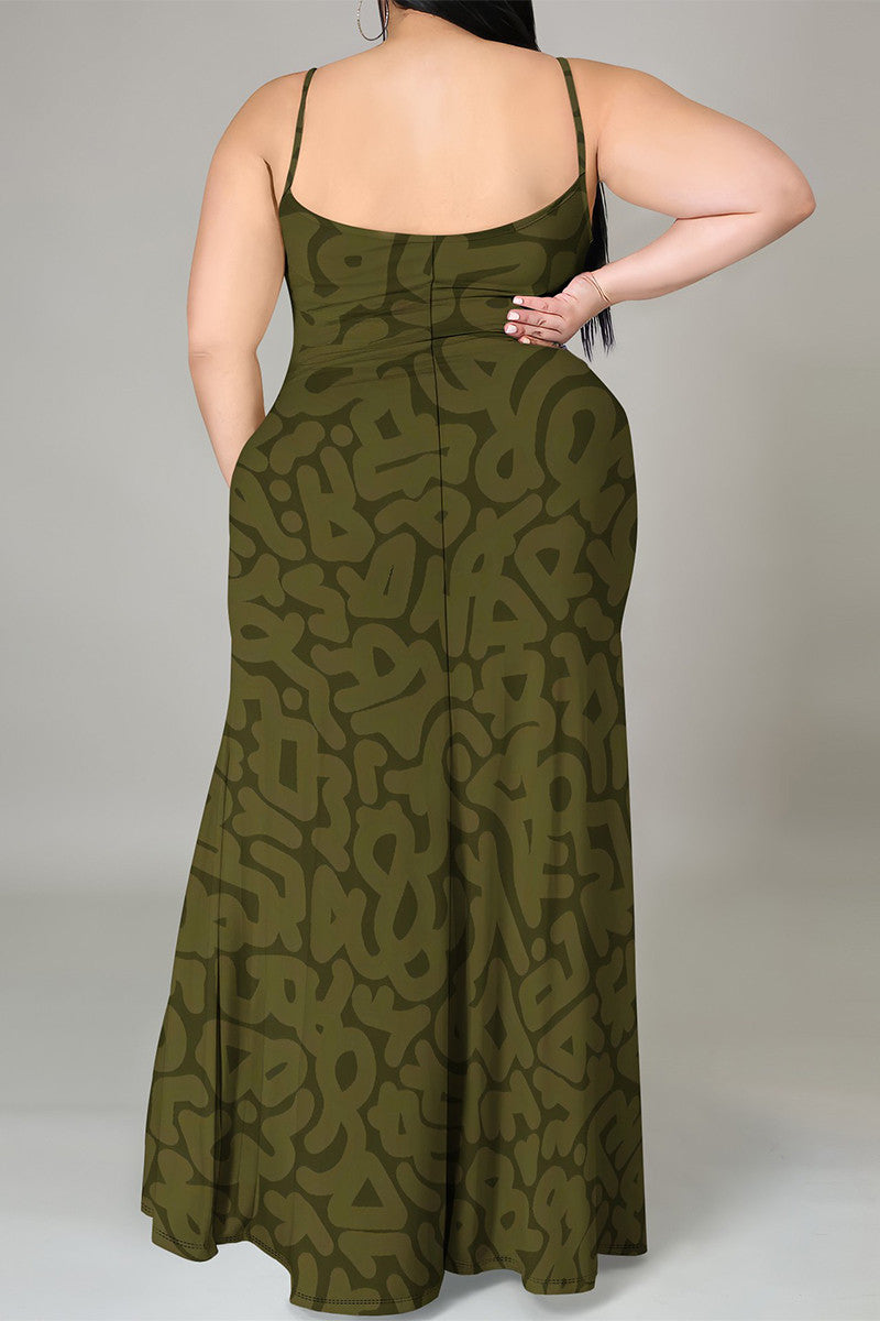 THE "GREEN PASTURES" MAXI DRESS