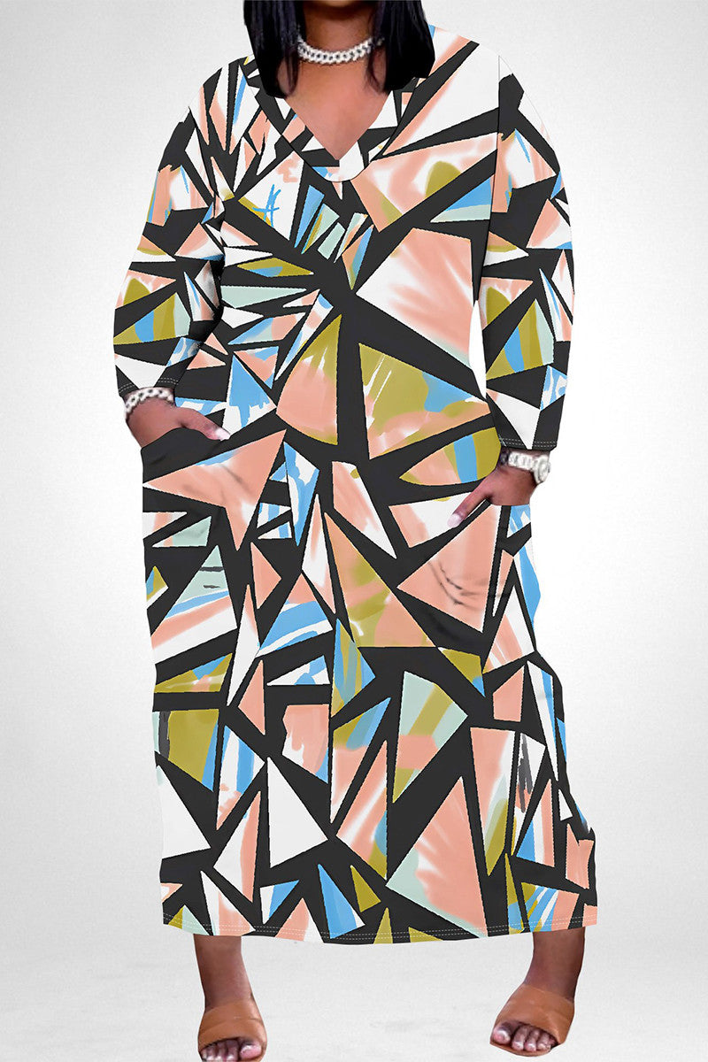 THE "RIDDLES TO SOLVE" MAXI DRESS