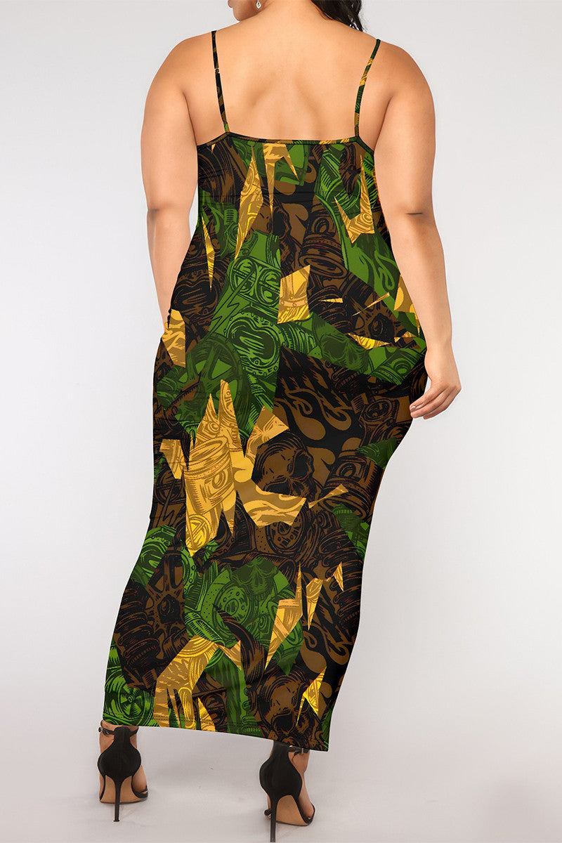 THE "JUNGLE PRINCESS" MAXI DRESS