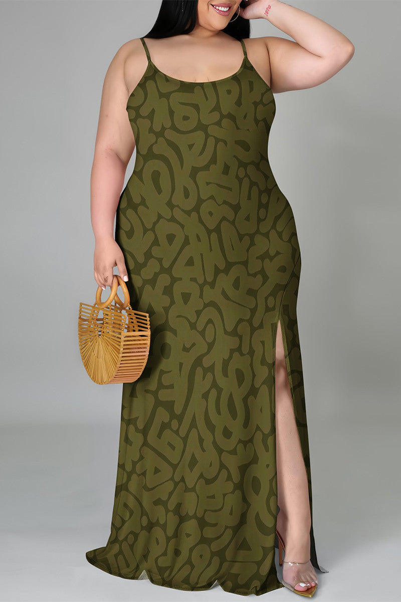 THE "GREEN PASTURES" MAXI DRESS