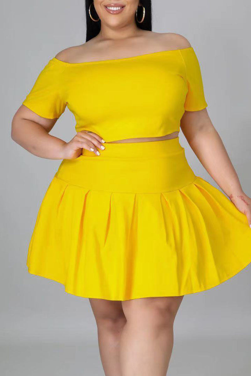 THE "TENNIS COURT" SKIRT SET