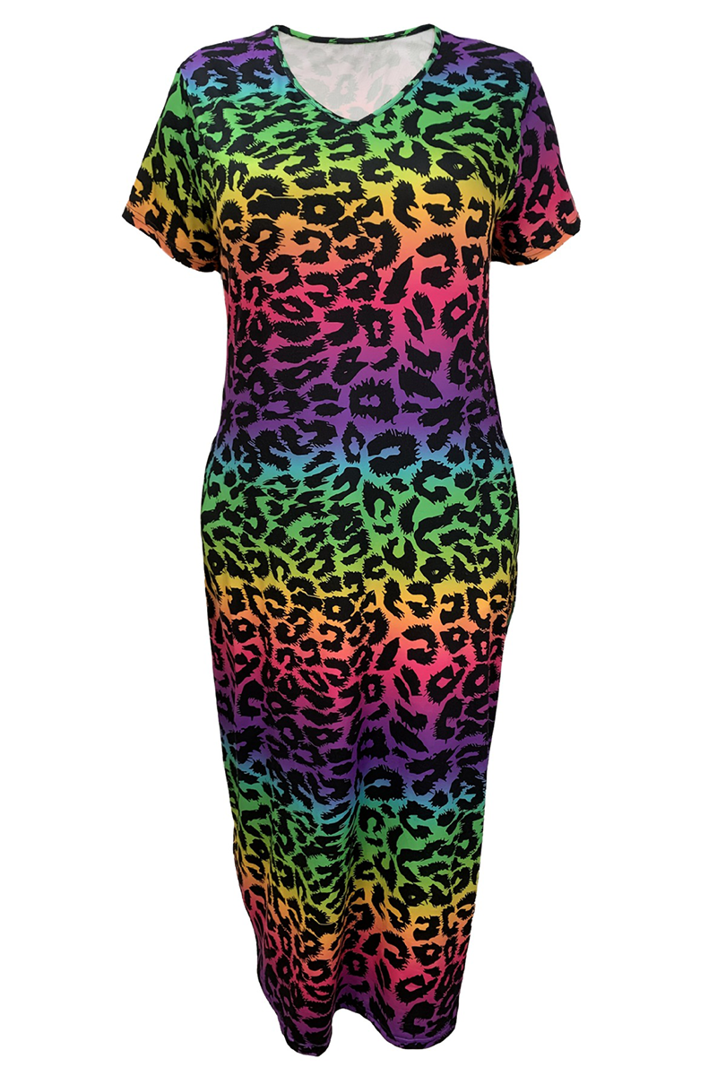 THE "WILD COLORS" MAXI DRESS
