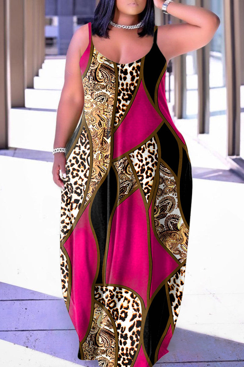 THE "COLORING IN THE WILDERNESS" MAXI DRESS