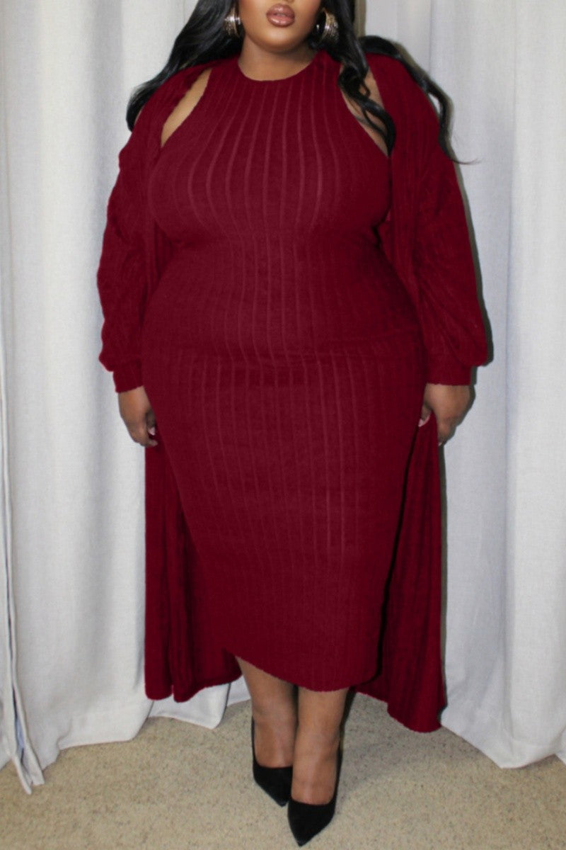 THE "CUTE AND COZY" MAXI DRESS