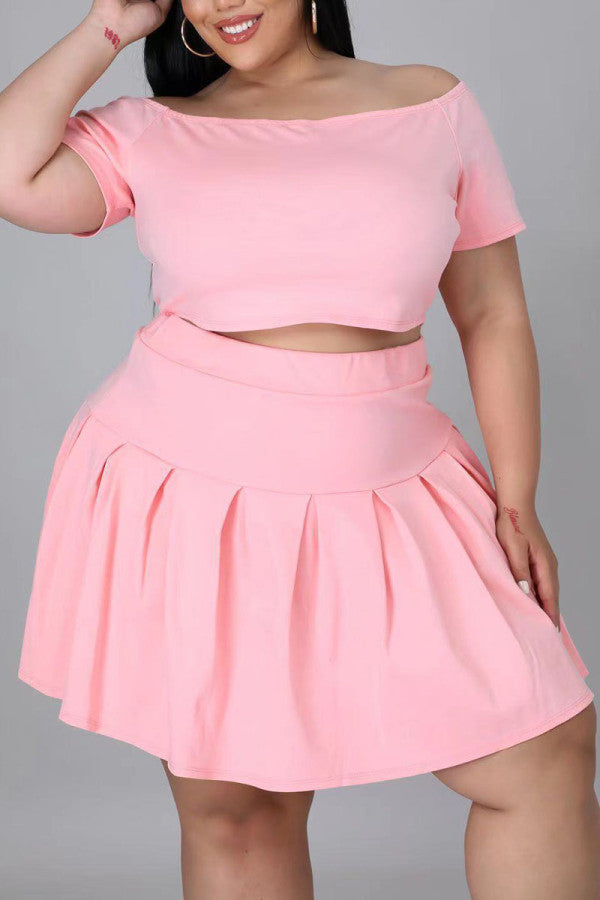 THE "TENNIS COURT" SKIRT SET