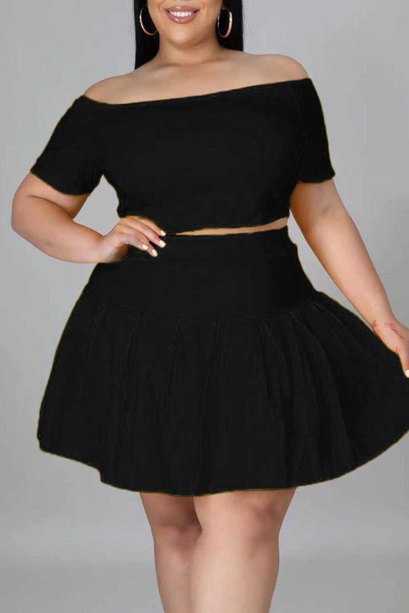 THE "TENNIS COURT" SKIRT SET